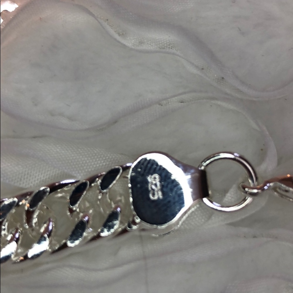 925 sterling silver necklace Horsewhip Chain - Picture 6 of 6